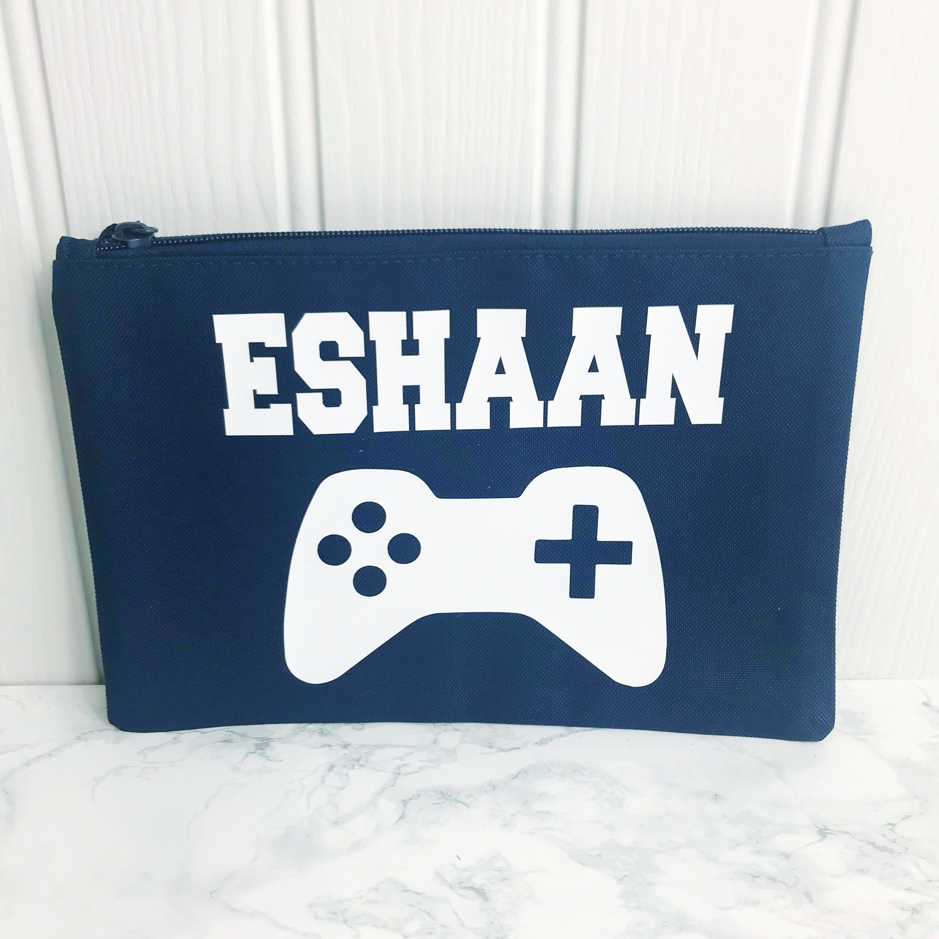 Boys Personalised Gaming Xbox PS4 Wash Bag Accessories Bag