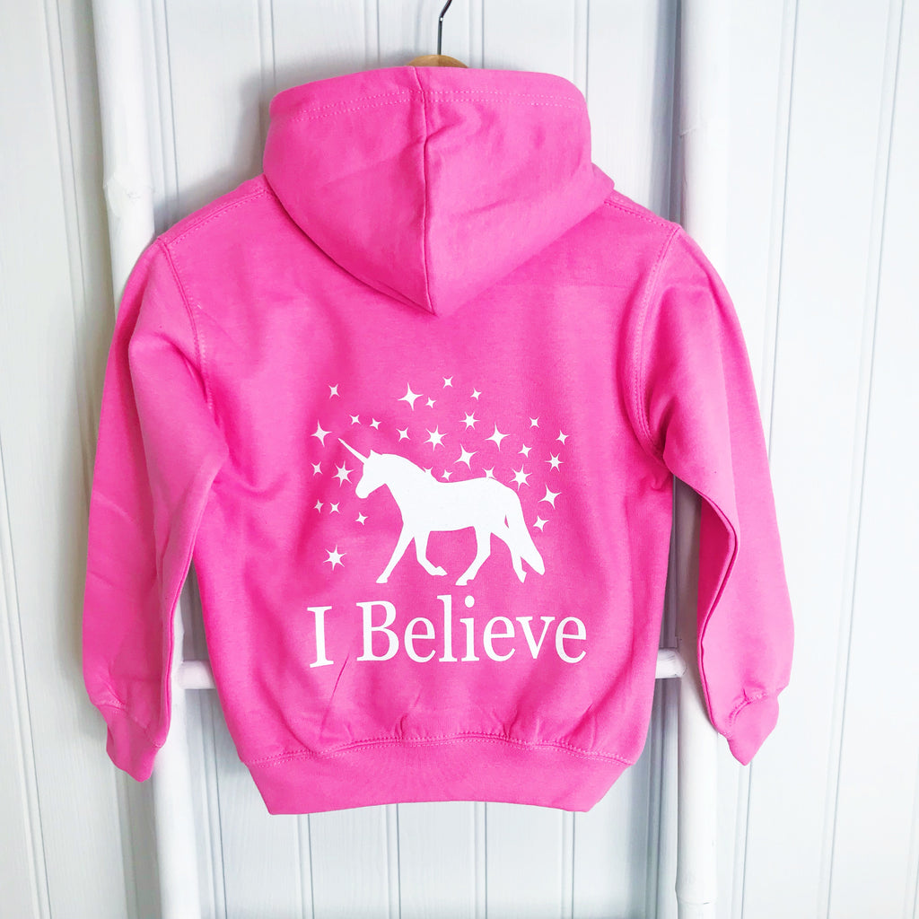 Personalised unicorn deals hoodie