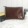 NEW Mens Personalised Traditional Wash,Toiletries & Grooming Bag  - Perfect for Birthdays and Fathers Day - 2 Colour Ways