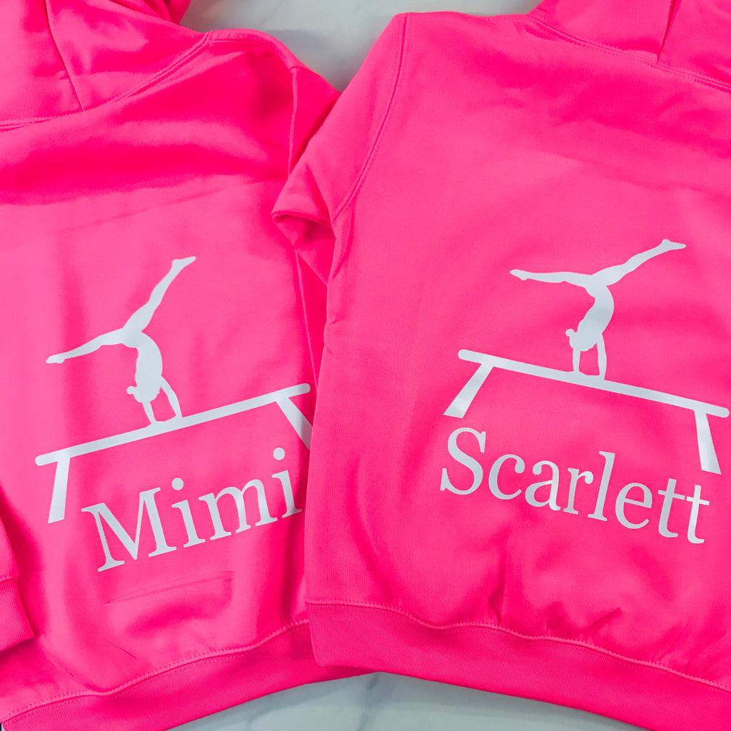 Personalised 2025 gymnastics hoodie