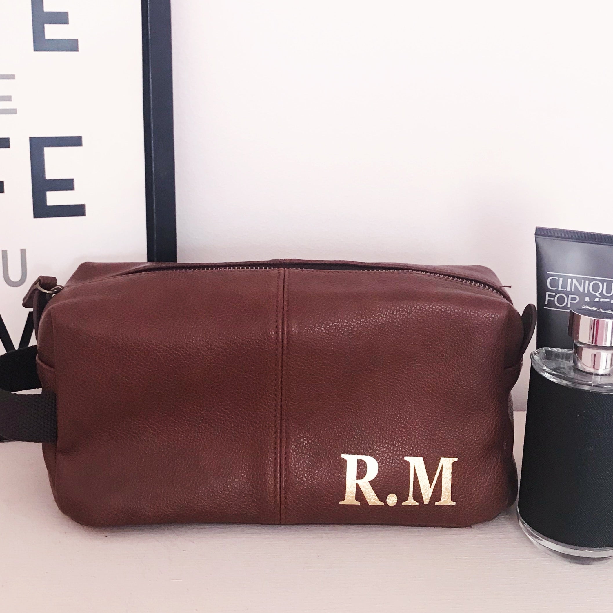 Personalised 2025 grooming bag