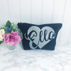 Personalised Name and Initial Two Tone Make Up Toiletries Bag - Perfect Gift for Girls Mums &  Friends
