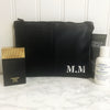 NEW Mens Personalised Wash & Toiletries Bag, Grooming Bag or Man Bag - Perfect for Birthdays and Fathers Day - 2 Colour Ways
