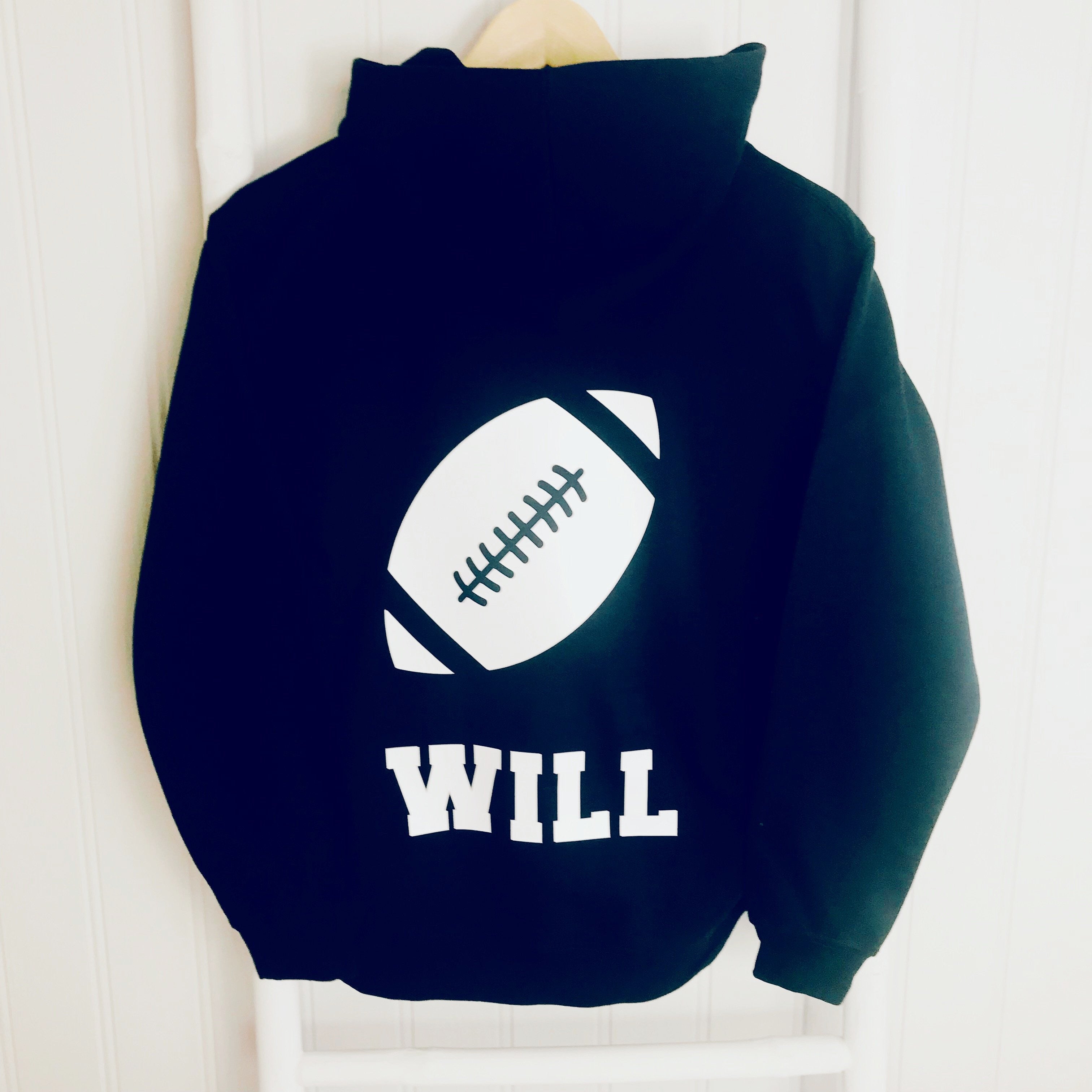 Boys Rugby Personalised Activity Hoodie 3 colours available
