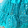 **NEW**  Teal Stars and Moons Pettiskirt & Satin Bow