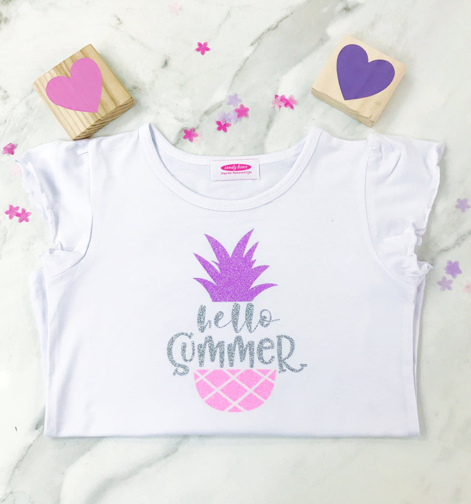 Long sleeve top pineapple shirt