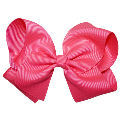 Boutique Hair Bows - Solid colours - Shades of Pinks and Purples