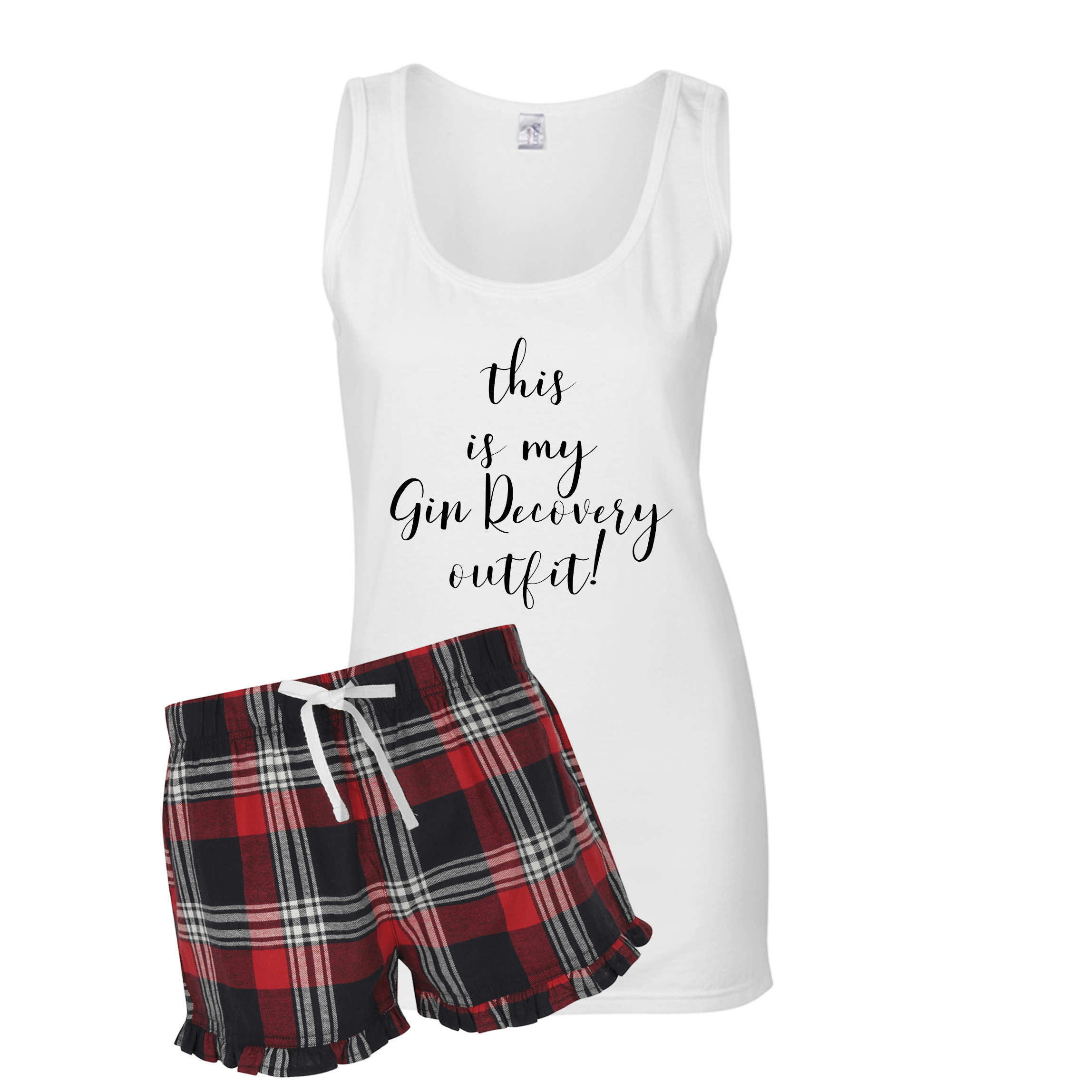 Womens pjs with vest top hotsell