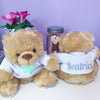Glittery Star Personalised Candy Teddy Bear