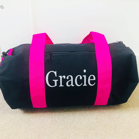 Girls' Dance Personalised Activity Bag - (5 colours available)