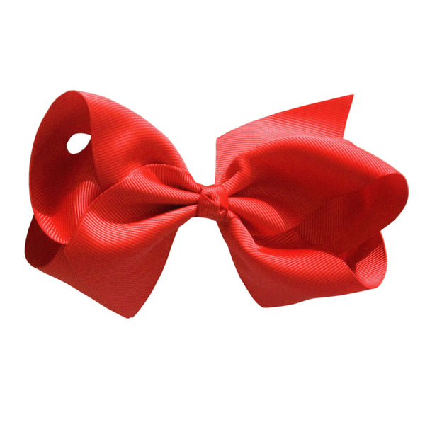 Boutique Hair Bows - Solid Colours - Shades of Reds and Orange