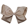 Boutique Hair Bows -Solid colours- Neutral Shades tan ivory beige