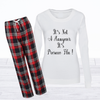 Ladies Weekend Recovery Prosecco & Gin Lounge Pants Pyjamas with Sweatshirt Top
