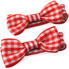 school hair accessories girls headband bobbles clips gingham candybows